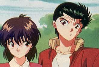 No, Yusuke, you're not getting another kiss from me!
